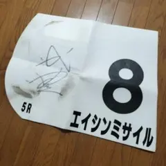 実使用ゼッケン