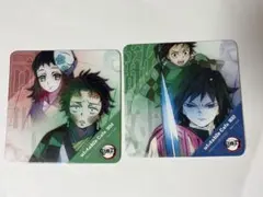 鬼滅の刃 ufotable cafe コースター 冨岡義勇、竈門炭治郎、真菰
