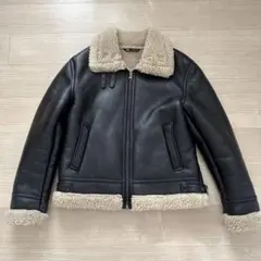 期間限定SALE値下げ‼️ZARA 完売 ボア&フェイクレザージャケットXS
