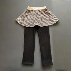 リブパンツ ボトムス