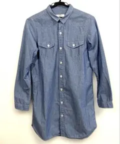 ⭐︎エーグル　デニム調　長袖シャツ