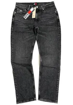 Lee ブラックデニムパンツ メキシコ製 32×30 ストレート 山田レン 