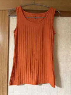HK WORKS LONDON タンクトップ オレンジ Mサイズのサムネイル