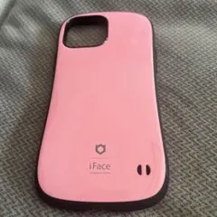 iPhone13promax iFace ピンクケース中古訳あり