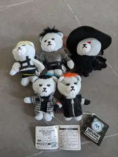 BIGBANG KRUNK ハートハグマスコット 5体セット BIGBANG YGBEAR ハートハグマスコット ぬいぐるみ 5人｜Yahoo!フリマ