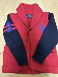 ポロ ラルフローレン キッズ ニットカーディガン 110