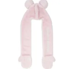 ディズニー ピンクマフラーキャップ　ミニー