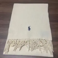 美品　ポロラルフローレン マフラー イタリア製