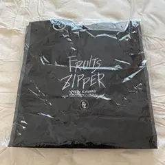 FRUITS ZIPPER OSHI API Tote Bag ver.2 黒 - メルカリ