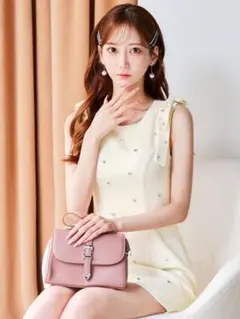 JEWELS ジュエルズ キャバクラ ドレス リボン ビジュー ラメ