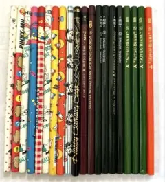 HB鉛筆セット キャラクター柄 10本　三菱他　10本　２０本まとめ売り
