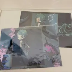ツイステ展 A5 クリアファイル ジェイド フロイド