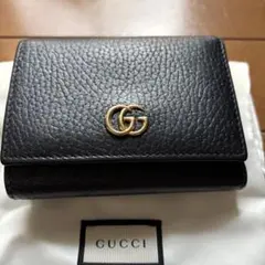 GUCCI ブラックレザー 名刺入れ 日本限定 - メルカリ