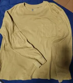 長袖カットソー 150サイズ マスタード