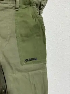 XLARGE オリーブグリーン ロングパンツ