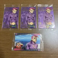 ジョジョの奇妙な冒険　ウエハースカード　ドッピオ　4枚セット