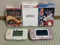 ワンダースワン本体2台＋ソフト3本セット