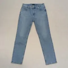 UNIQLO ユニクロ デニム ストレート ライトブルー カジュアル きれいめ