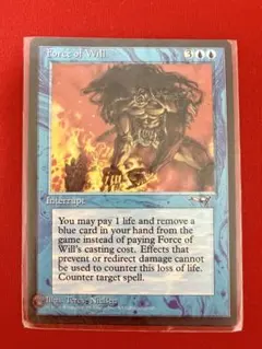 MTG 意志の力 Force of Will 日本語 アルティメットマスターズ - メルカリ