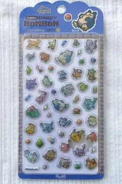【韓国限定】新作 ポケモンシール ステッカー キャンディー　ボンボン　カビゴン