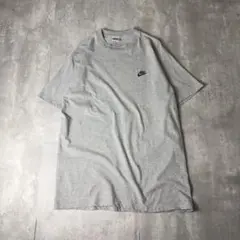 USA製 90s NIKE ナイキ 銀タグ 刺繍ロゴ ワンポイント Tシャツ L