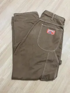 ブラウン ワークパンツ