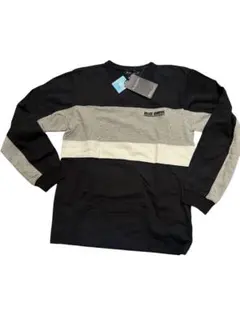 BLUE CROSS 長袖カットソー 黒新品未使用タグ付きＳ140ブルークロス