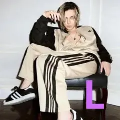 藤井風 着用 adidas アディダスジャージ Lサイズ アディダス - メルカリ