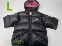 【新品】Stussy フード付きダウンジャケット Lサイズ