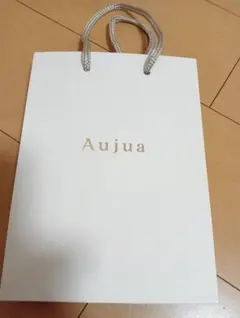 Aujua ショップ袋 ショッパー 紙袋　ミルボン　オージュア　白　小さめ