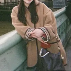 Burberry ダッフルコート ベージュ・チェック