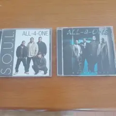 All-4-One CD 2枚セット S.O.U.L. No Regrets