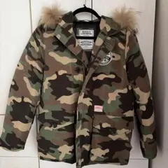 RODEOCROWNS ダウンジャケット　ミニタリー