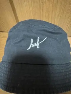 HUF ブラック バケットハット XL