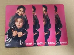 ワンエン WARAiNA ペアトレカ 4枚 EIKU NAOYA えいなお