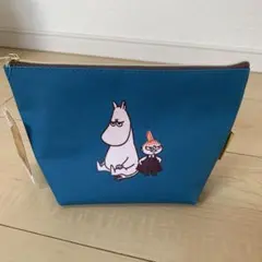 【新品未使用】ムーミン　リトルミィ　舟形ポーチ　ムスッ