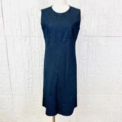 大人ナチュラル◎ 美シルエット✨RECIPE ワンピ　三陽商会商会【984】