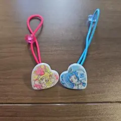 きみとアイドルプリキュア　ヘアゴム 2個　アイドル　ウインク