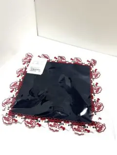 新品】近沢レース×ローラ アシュレイ ハンカチ ロンドン レース 赤