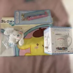 サンリオくじシナモンロール 4点セット