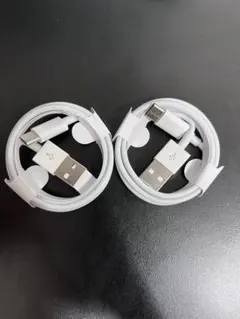 1M 2本 急速充電 USB A to Type-C 充電 ケーブル タイプC