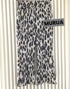【 MURUA 】レオパード柄 カジュアルパンツ Fサイズ