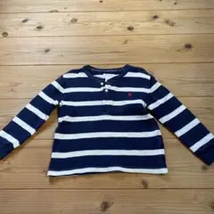 Ralph Lauren 長袖ヘンリーネックTシャツ 24M