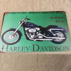 ブリキ看板 HARLEY