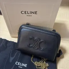 CELINE キュイル トリオンフ クラッチバッグ
