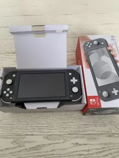 Nintendo Switch Lite グレー 本体 箱付き　ジャンク