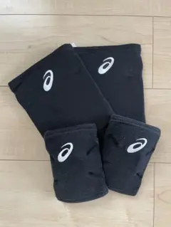 ASICS バレーボール用サポーター Mサイズ ブラック