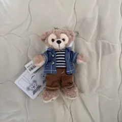 クマのマスコット デニムジャケット