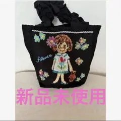 新品 極美品 シンクビー エッフェルブルゴーニュ 花柄 刺繍 トート 