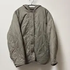 ベージュ キルティングジャケット